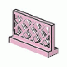 Part 3185 Pink Fence 1 x 4 x 2 